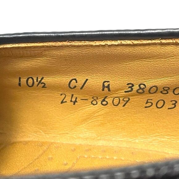 JOHNSTON & MURPHY Burgundy Kiltie Tassel Loafers 10.5